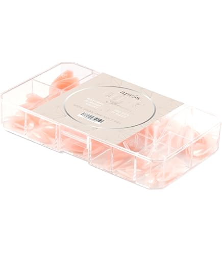 Amazon.com: Apres Neutrals Gel-X Margot Box Of Press On Nails, 11